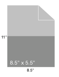 5x7 size