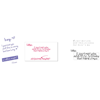 Design your own "Call Me Maybe" Cards (Horizontal)
